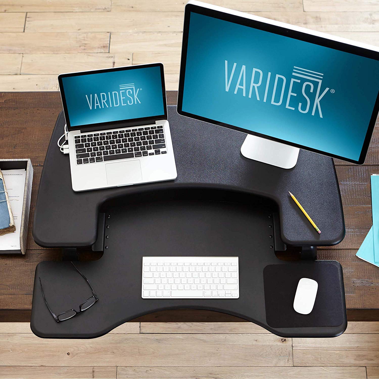 REVIEW Varidesk Proplus 36 Sit/Stand Desk The Test Pit