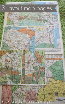 How to layout your maps for simple map table makoever sassystyleredesign.com