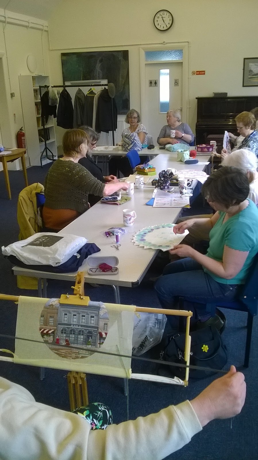 MEGASTITCHERS Manchester Stitch Group Sewing together