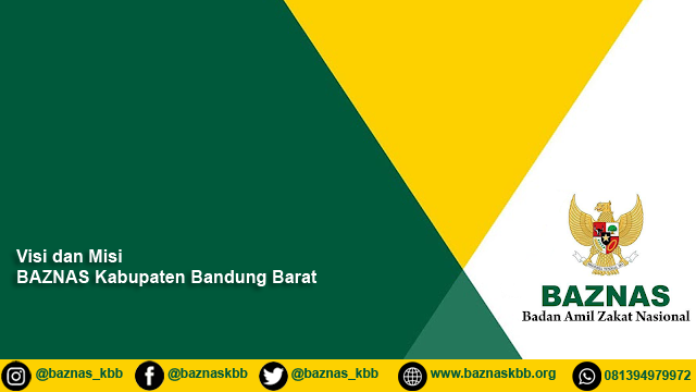 Visi dan Misi BAZNAS Kabupaten Bandung Barat