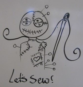 Came into my classroom this morning and someone had drawn this cool image on my whiteboard