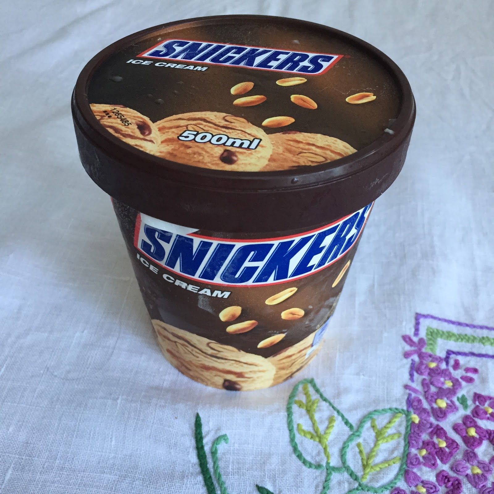 Archived Reviews From Amy Seeks New Treats NEW! Snickers Ice Cream