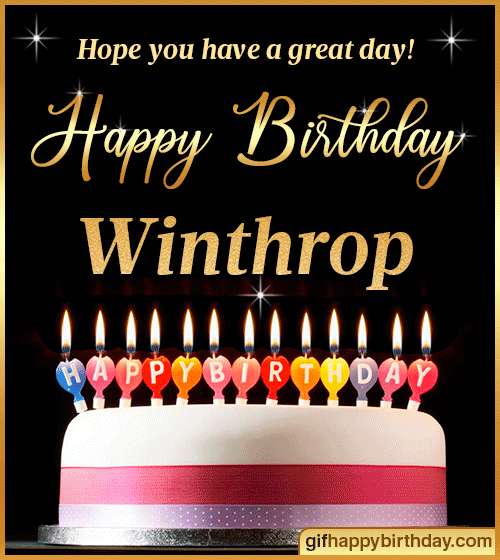 Happy Birthday Gif Best Friend ▷ Wish Happy Birthday Gifs With Name Winthrop
