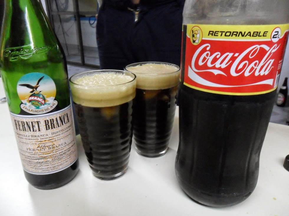 El Fernet con Coca nació en Córdoba, Argentina