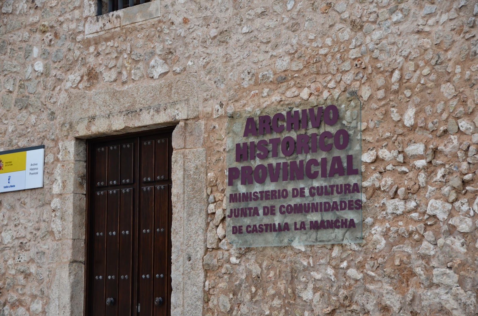 Cuenca cultura y naturaleza ARCHIVO HISTÓRICO PROVINCIAL