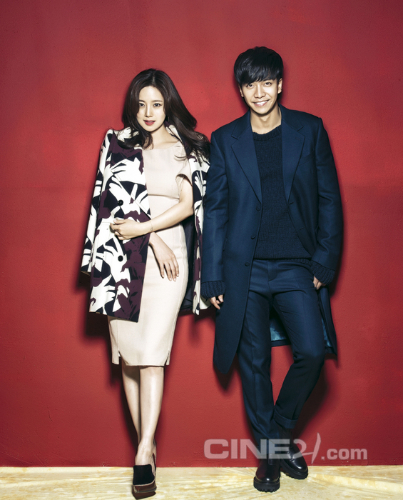 twenty2 blog: Lee Seung Gi and Moon Chae Won on the Cover of Cine21 No ...
