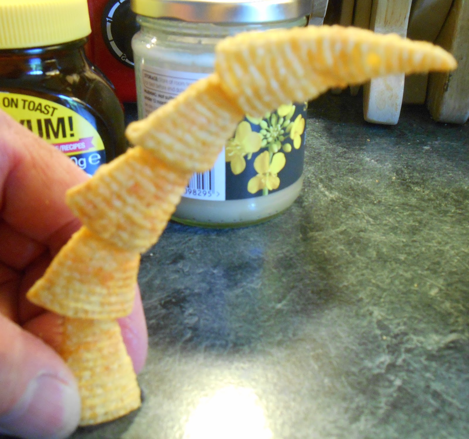 Cheeseburger Crisps & Other Stories Walkers Bugles Southern Style BBQ