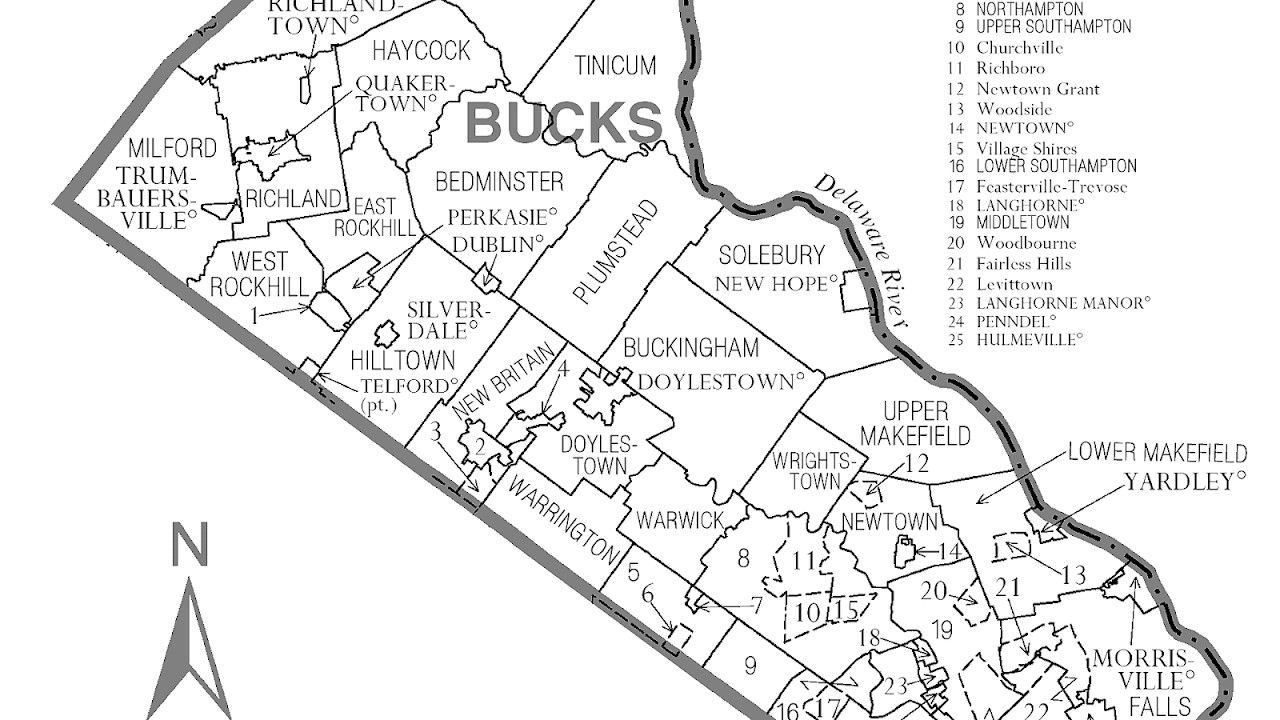 Warminster Township, Bucks County, Pennsylvania - Trip to County