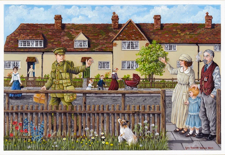 The Progress Estate, Eltham, SE9 "Write home soon" A new painting