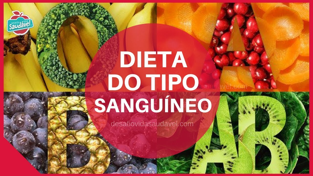 Dieta ortomolecular - Grupo Sanguíneo | Nutrição com Arte e Sabedoria