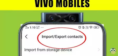 How to Import & Export Contacts Vivo V19