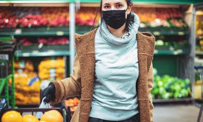 Μάσκα βαμβακερή με φίλτρο βαρέως τύπου