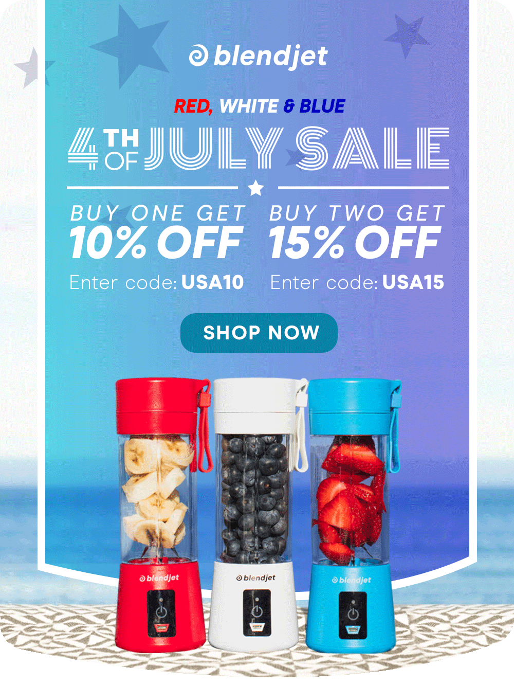 BlendJet 4th July Promo Snap, crackle, boom! MÉLÒDÝ JACÒB