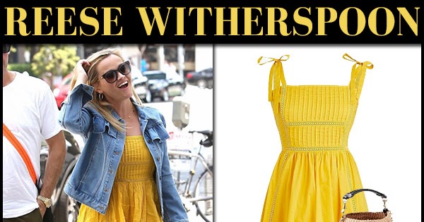 Clare V. Pot De Miel Clutch worn by Reese Witherspoon Los Angeles
