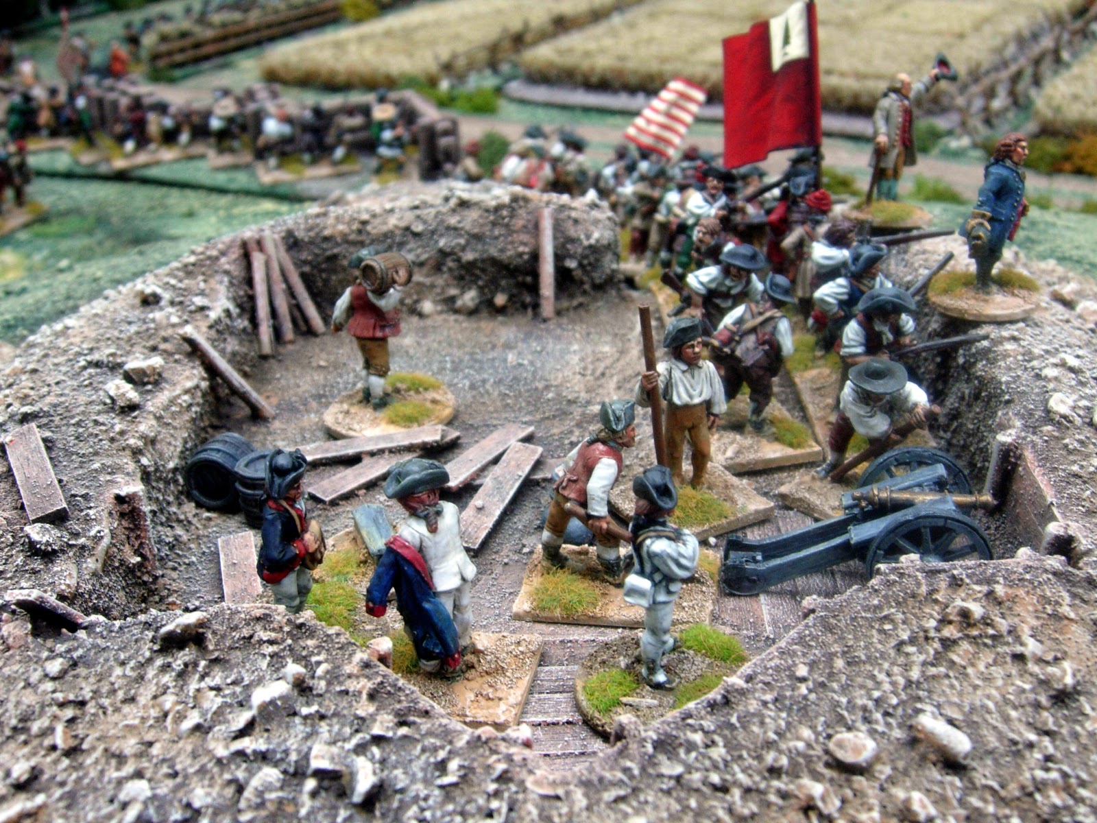 Wargaming with Silver Whistle The Battle of Bunker Hill (Breed's Hill)
