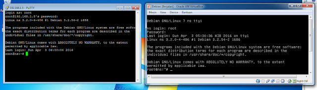 Cara Meremote Server Menggunakan SSH di virtualbox