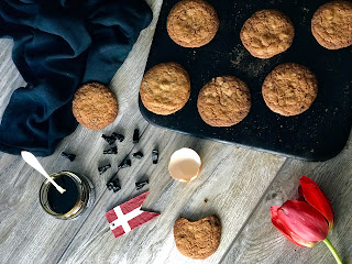 Dänische Lakritz Cookies / Danska Lakritz Småkakor