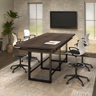 standing height conference table