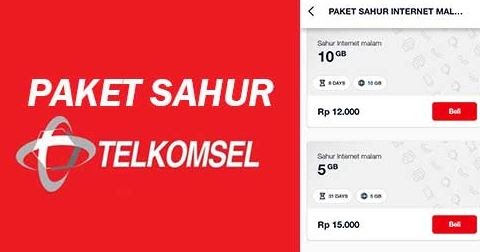 Paket Sahur Internet Malam Telkomsel Begini Cara Membelinya Area Tekno
