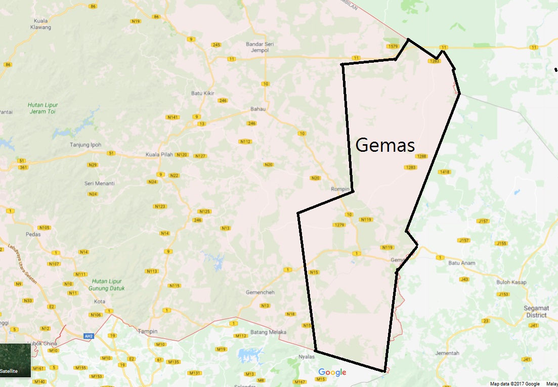 Philip DXing Log Malaysia 飛力浦DX廣播情報局: [Minor topic]: Gemas is under ...