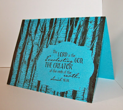 Our Daily Bread Designs, Earth Verses, Birch Background