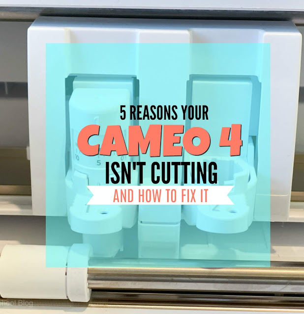 Silhouette CAMEO 4 Blade Not Cutting? How to Clean It Silhouette School