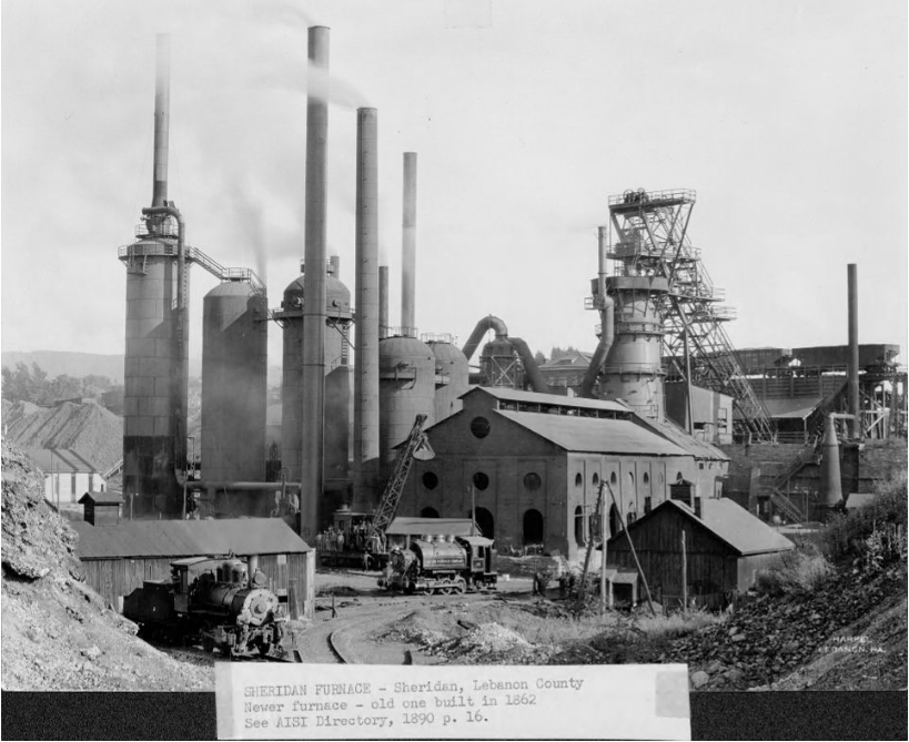 Towns and Nature Sheridan, Newmanstown, PA Lavino Furnace/Berkshire Iron