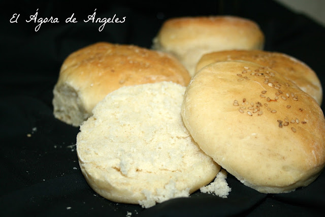  PANECILLOS PARA HAMBURGUESAS 