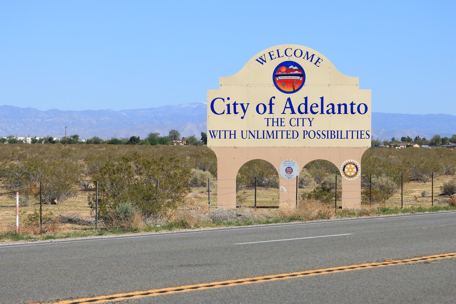 Travels with Twinkles Adelanto and Victorville, California