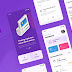 Qerza - Job Portal iOS App Design PSD Template 