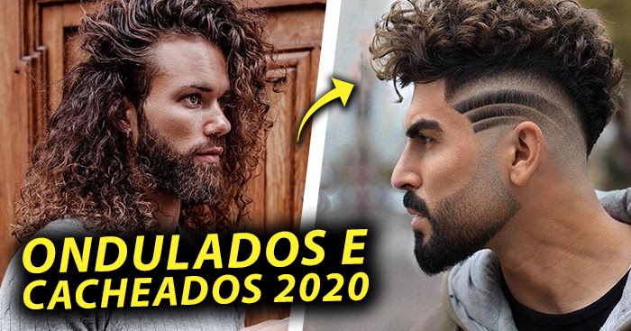 cortes de cabelo para cabelos cacheados masculino