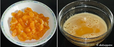 orange juice to make cake