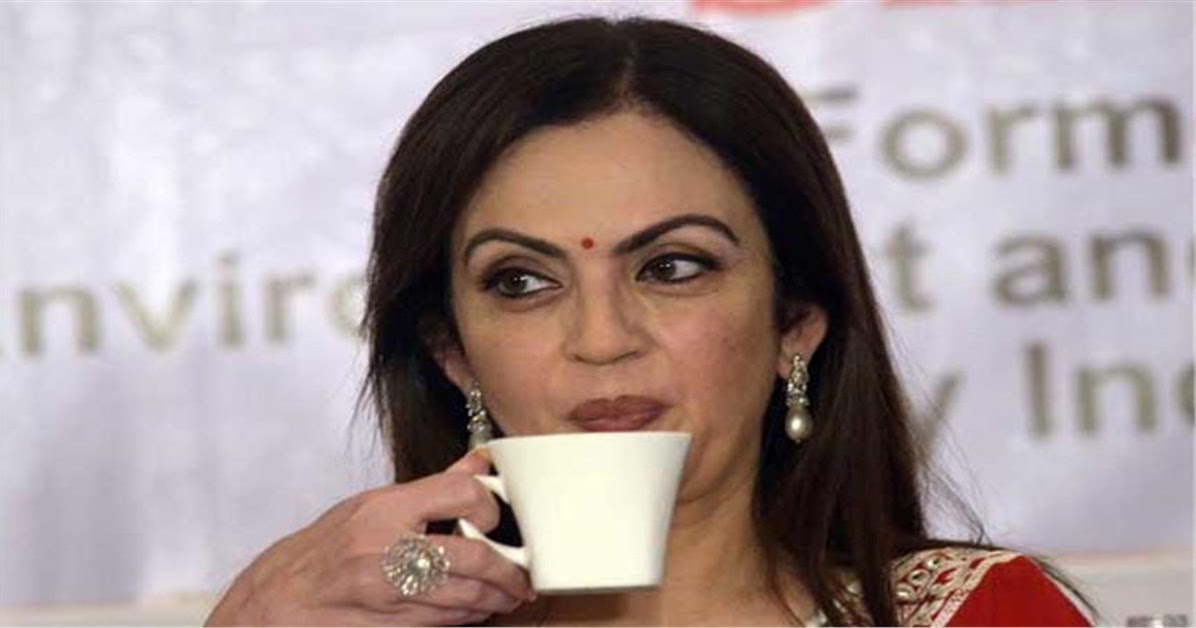 The cost of the Tea which Nita Ambani drinks everyday morning is 3