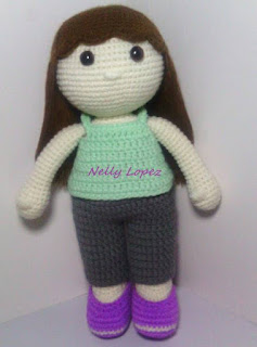 PATRON GRATIS MUÑECA AMIGURUMI 47098 👩