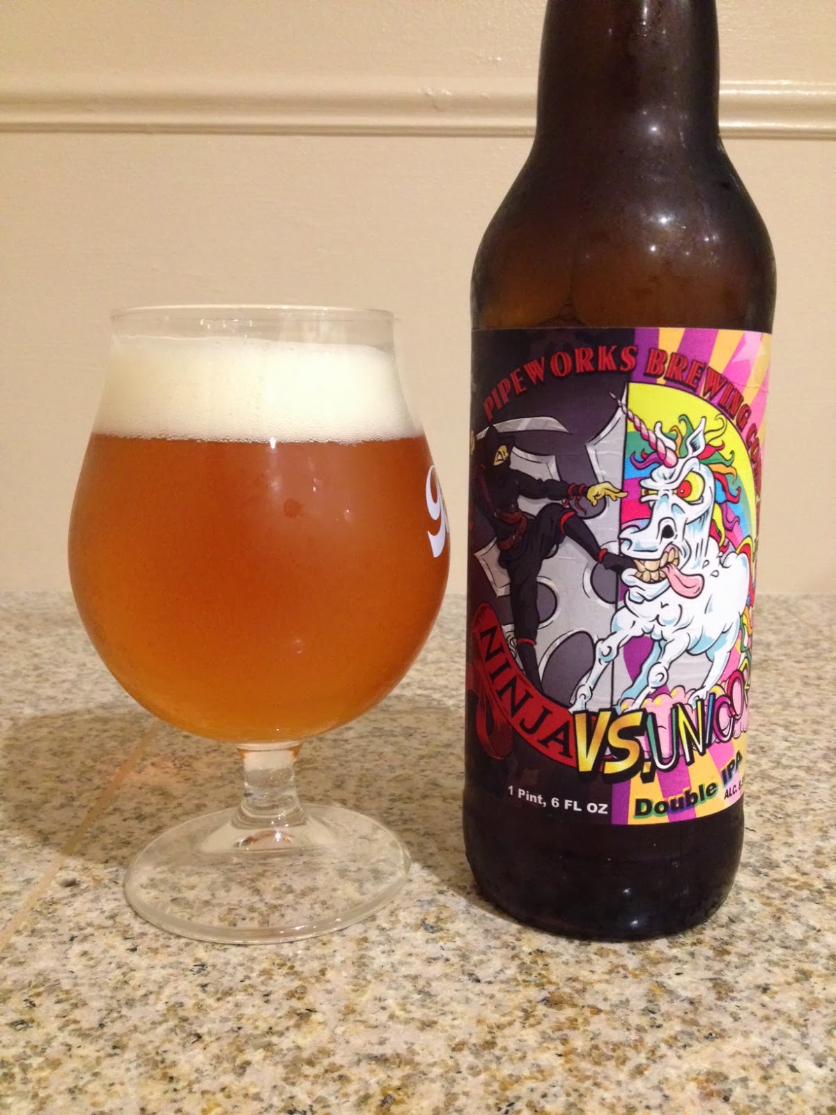 Walker's Top Beers Pipeworks Brewing Company Ninja vs. Unicorn