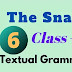 The Snail Do As Direct Class 10 Textual Grammar 