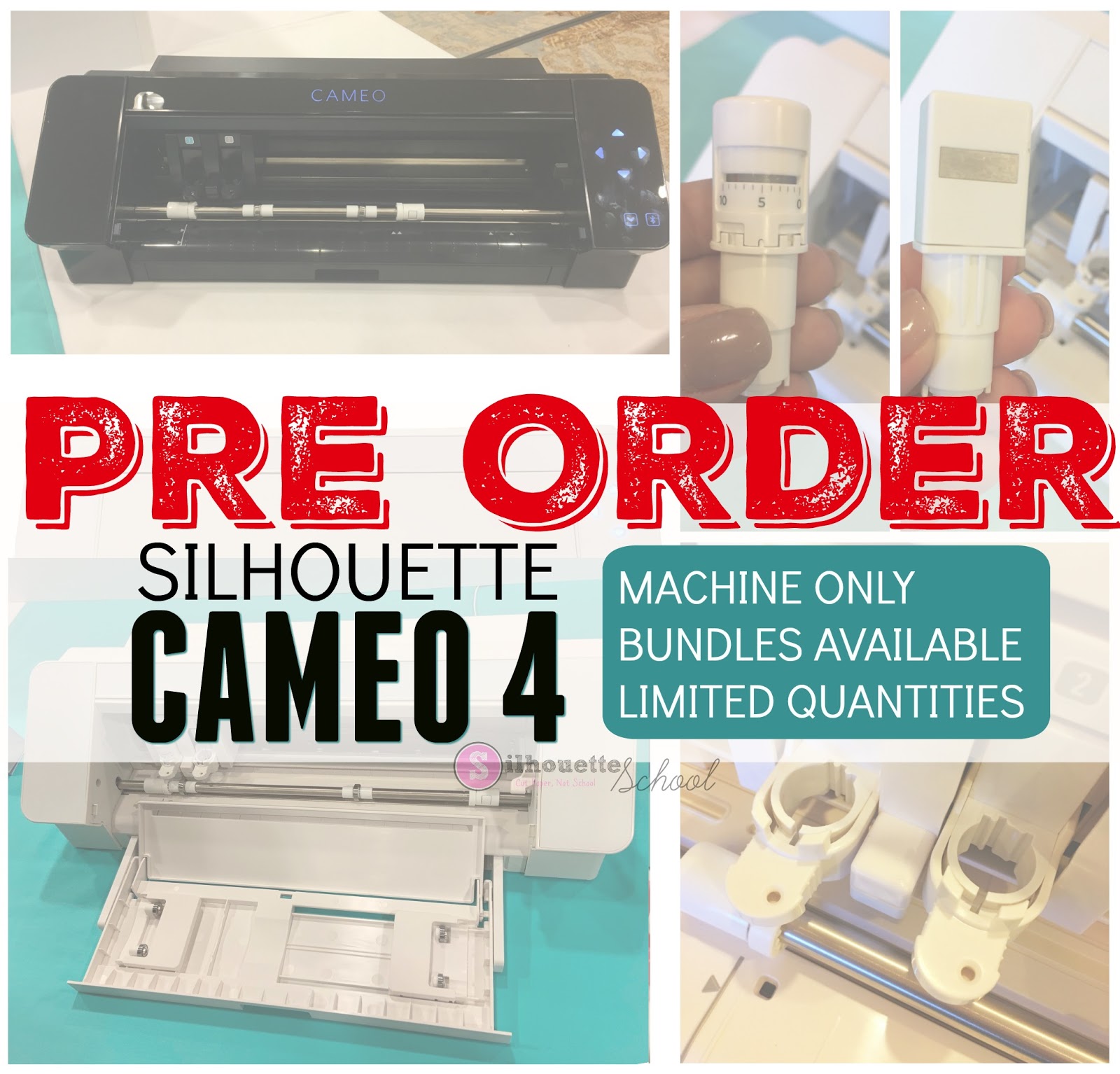 Silhouette CAMEO 4 Pre-Order, Pricing, and Feature Details!! All Your  Questions ANSWERED! - Silhouette School