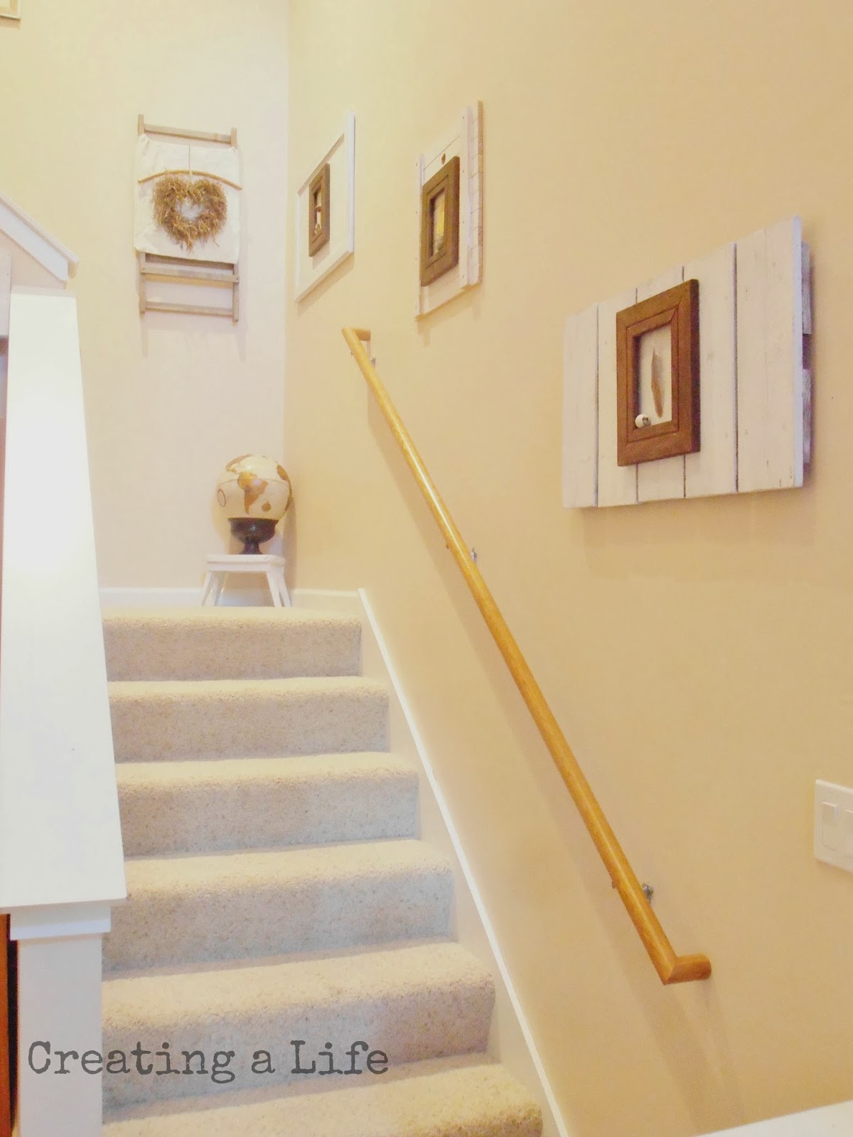 Creating A Life Studio Nature Inspired Fall Foyer {Pt. 2} The Stairway