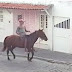 Bandido que rouba às sextas-feiras montado a cavalo volta a agir.