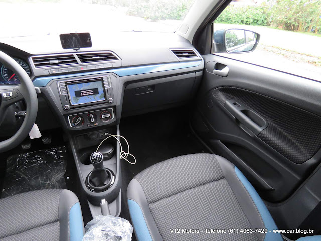 Novo VW Gol 2017 Comfortline - interior