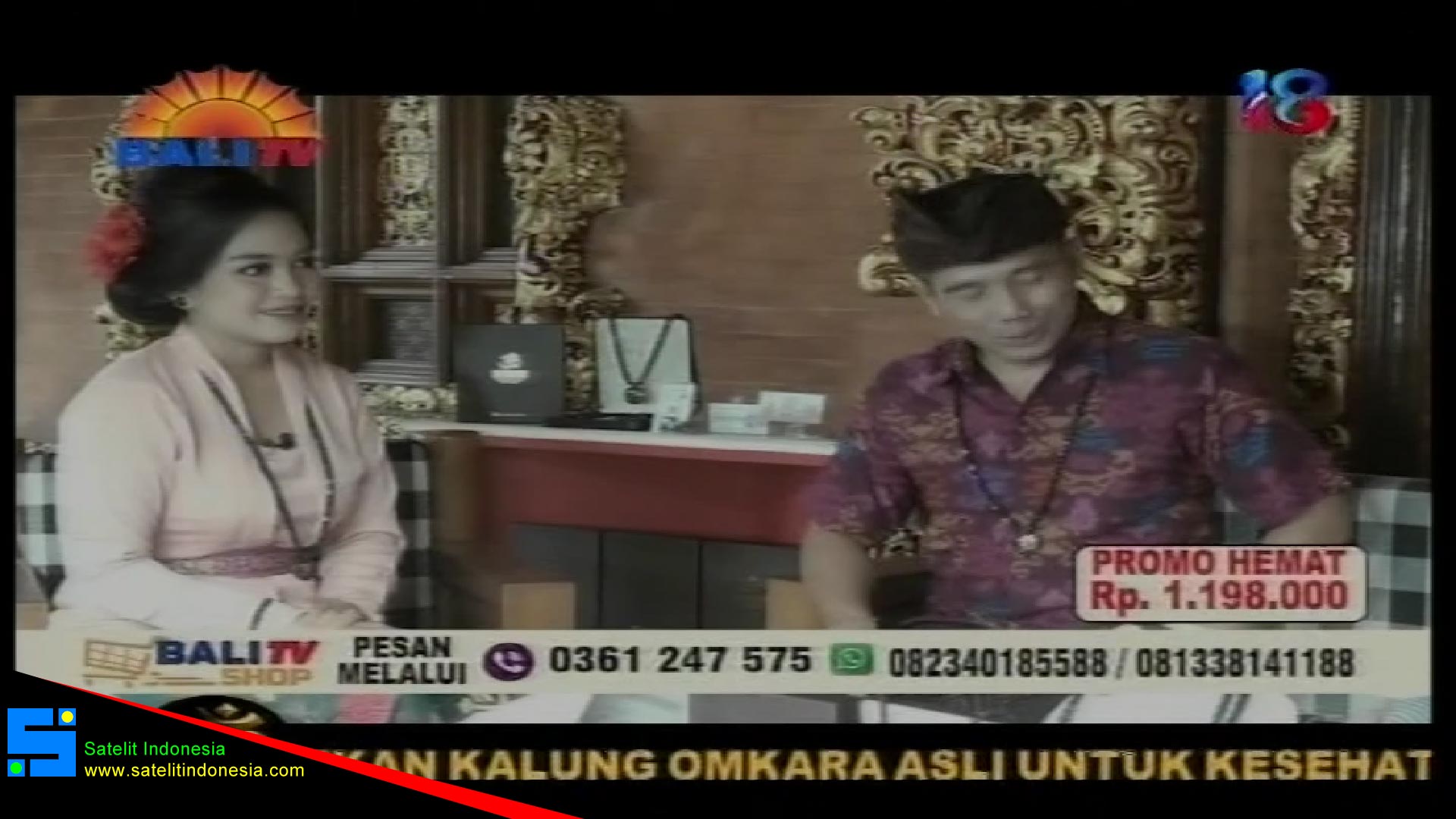 Frekuensi siaran Bali TV di satelit Telkom 4 Terbaru