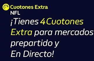William hill Cuotones Extra NFL 27-30 agosto 2021 William hill Cuotones Extra NFL 27-30 agosto 2021