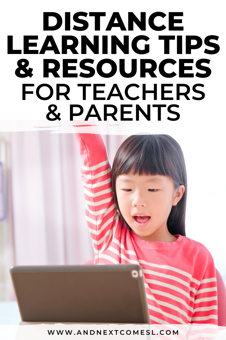 Distance Learning Tips & Resources for Teachers, Parents, & Therapists