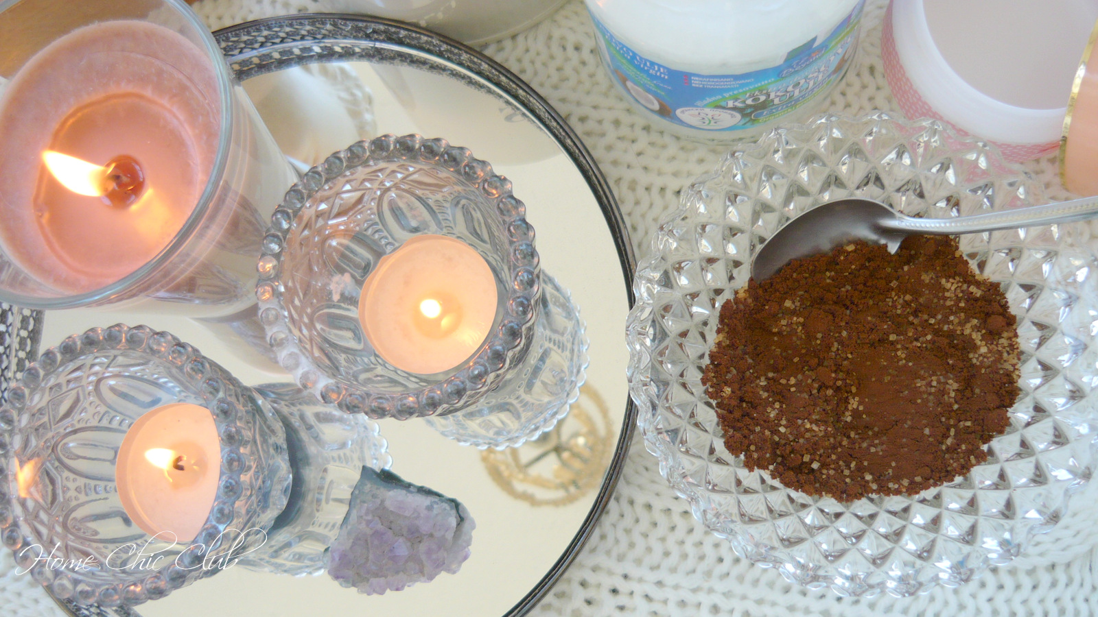 All Natural Body Scrub / DIY Home Chic Club All Natural Body Scrub / DIY