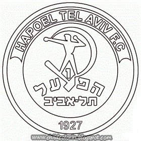 tel hapoel aviv coloring fc emblem