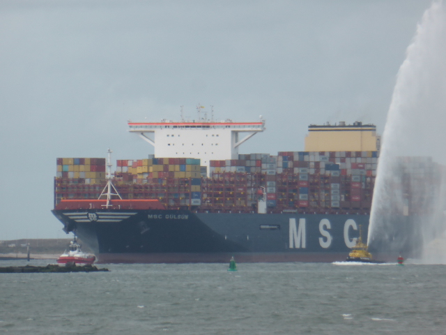 Scheepvaarthoek: MSC Gülsün