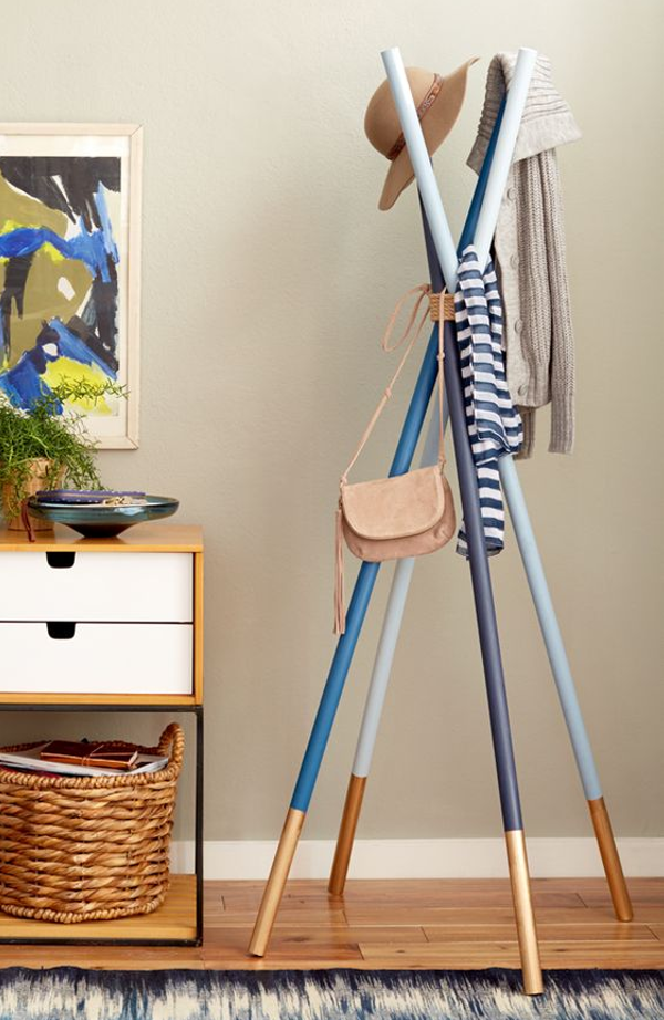 5 Creative Coat Rack Tutorials DIY Home Sweet Home