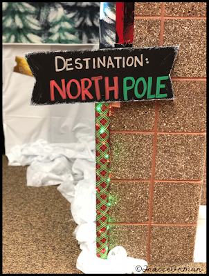 North Pole sign