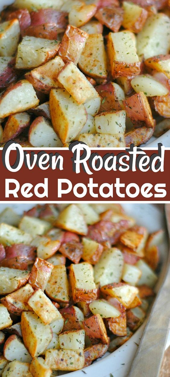 Oven Roasted Redskin Potatoes INSPIRED RECIPE