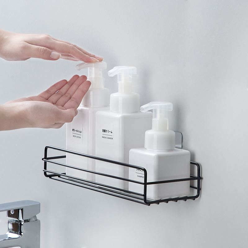 Giá Để Đồ Nhà Bếp Đa Năng Không Rỉ, Kệ Góc Dán Tường Siêu Dính Trong Nhà Tắm Tiện Dụng ( + 1 dán đôi)